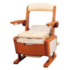 安寿　家具調トイレAR-SA1　シャワピタ　はねあげH